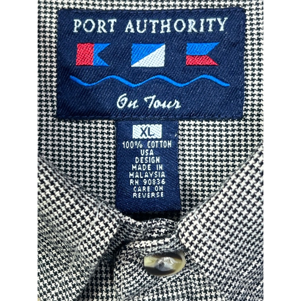 Port Authority on tour Purdue Boilermakers Button Down Shirt Mens XL vintage‎ - Picture 4 of 9